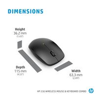 HP 230 Wireless Mouse and Keyb - W126435865