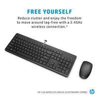 HP 230 Wireless Mouse and Keyb - W126435883