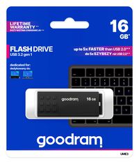 Goodram Ume3 Usb Flash Drive 16 Gb Usb Type-A 3.2 Gen 1 (3.1 Gen 1) Black - W128329908