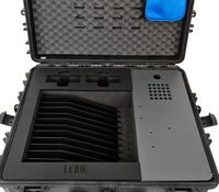 Leba Notecase Falcon is a Mobile, safe case for storage and charging of Tablets for USB-A + Synchronization - W126552756
