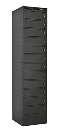 Leba NoteLocker 12 is a convenient storage and charging solution with 12 individual compartments. - W126552826