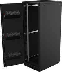 Lanview by Logon 19'' 26U Rack Cabinet 750 x 1000mm Soundproof with Top pass - W128317204