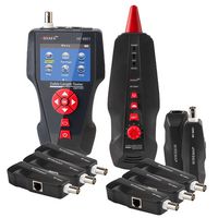 Lanview by Logon Cable Tester with PoE Ping Functions for Network, BNC Coaxial, and Telephone Cables - W128316697