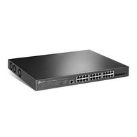 TP-Link JetStream 24-Port 2.5GBASE-T and 4-Port 10GE SFP+ L2+ Managed Switch with 16-Port PoE+ & 8-Port PoE++ - W128426694