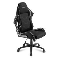 Sharkoon Elbrus 1 Universal Gaming Chair Padded Seat Black, Grey - W128427127