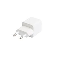 eSTUFF INFINITE USB-C Charger EU PD 30W GaN. - White - 100% Recycled Plastic - W128352865