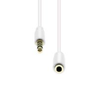 ProXtend Mini-Jack 4-Pin Slim Extension Cable White 1M - W128365911