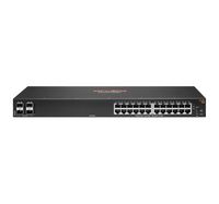 Hewlett Packard Enterprise Aruba 6100 24G 4Sfp+ Managed L3 Gigabit Ethernet (10/100/1000) 1U Black - W128369069