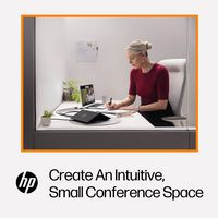 HP Presence Small Space Solution With Zoom Rooms Video Conferencing System Group Video Conferencing System - W128428062