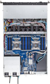 Gigabyte R18N-F2A Intel® C612 Lga 2011-V3 Rack (1U) Black, Grey - W128428121
