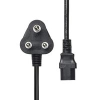 ProXtend Power Cord South Africa Angled to C13 2M - W128366256