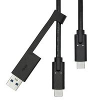 ProXtend USB-C 3.2 G2 Cable with USB-A Adapter 1M - W128366689