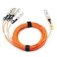Lanview break-out cable, 7m QSFP to 4 SFP+ AOC **100% DELL Compatible** - W128821289