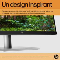 HP E-Series E24 G5 computer monitor 60.5 cm (23.8") 1920 x 1080 pixels Full HD LED Silver, Black - W128439416