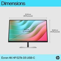 HP E-Series E27k G5 computer monitor 68.6 cm (27") 3840 x - W128439467
