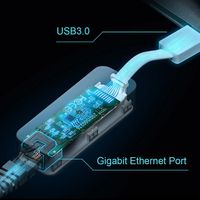 TP-Link 10/100/1000Mbps, RJ45 Ethernet Port, 1 USB 3.0 Port, RTL8153 - W124786439