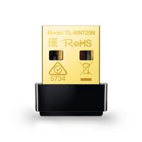 TP-Link 150Mbps Wireless N Nano USB adapter, 802.11 b/g/n, USB 2.0, Noir - W124883399