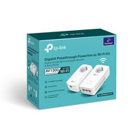 TP-Link Av1300 Gigabit Passthrough Powerline Ac Wi-Fi Kit - W128268346