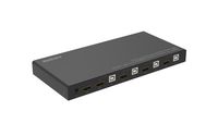 MicroConnect 4K@60Hz HDMI KVM switch, 4x1 4:4:4, HDCP 2.2 & 1.4, 18Gbps bandwidth, 3D - W128440838