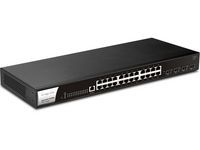 Draytek Vigorswitch G2280X Managed Gigabit Ethernet (10/100/1000) 1U Black, Steel - W128441640