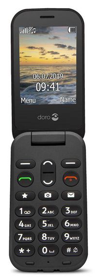 Doro 6040 Blister - Black 7.11 Cm (2.8") 118 G Camera Phone - W128441801