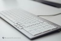 BakkerElkhuizen Ultraboard 960 Keyboard Usb Qwerty Us English Grey, White - W128442014