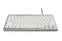 BakkerElkhuizen Ultraboard 950 Keyboard Usb Qwerty Uk English Silver, White - W128442049