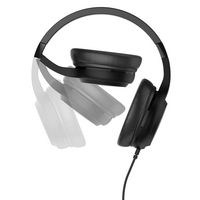Motorola Headphones/Headset Wired Head-Band Calls/Music Black - W128442545