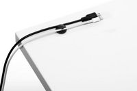 Durable Cavoline Clip 2 Desk Cable Holder Black - W128443694