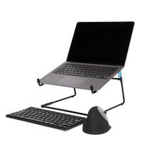 R-Go Tools Steel Office laptop stand, black - W128444825
