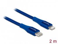 Delock 85417 Lightning Cable 2 M Blue - W128443196