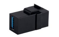 MicroConnect USB-A Female-Female Keystone - W128445482
