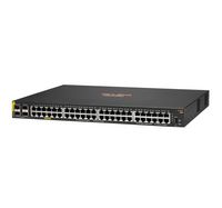 Hewlett Packard Enterprise Aruba 6100 48G 4Sfp+ Managed L3 Gigabit Ethernet (10/100/1000) 1U Black - W128369056