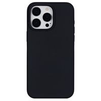 eSTUFF iPhone 15 Pro Max INFINITE RIGA Silicone Cover -  Black - 100% recycled Silicone - W128407509