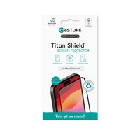 eSTUFF INFINITE Titan Shield Screen Protector for iPhone 15 Pro Max – Full Cover - W128339277