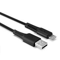 Lindy 0.5m USB Type A to Lightning Cable, Black - W128456613