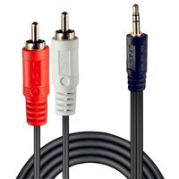 Lindy Premium Audio Cable 2x Phono 3.5mm, 5m - W128456707