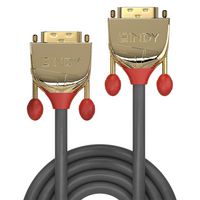 Lindy 10m DVI-D SLD Single Link Cable, Gold Line - W128456719