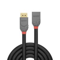 Lindy 3m DisplayPort 1.4 Extension Cable, Anthra Line - W128456767