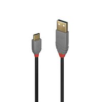 Lindy 0.5m USB 2.0  Type A to C Cable, Anthra Line - W128456799