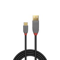 Lindy 2m USB 2.0  Type A to C Cable, Anthra Line - W128456800