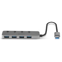 Lindy 4 Port USB 3.0 Hub with On/Off Switches - W128456995