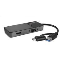 Lindy USB 3.0 Type A and C to HDMI & VGA Converter - W128457010