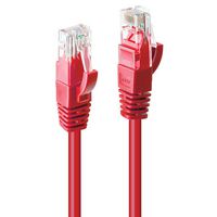 Lindy 10m Cat.6 U/UTP Network Cable, Red - W128457495
