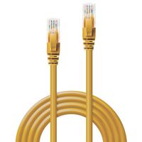 Lindy 0.3m Cat.6 U/UTP Network Cable, Yellow - W128457508