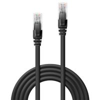 Lindy 15m Cat.6 U/UTP Network Cable, Black - W128457518