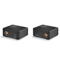Lindy 150m Cat.6 TosLink (Optical) & Coaxial Digital Audio Extender - W128457670