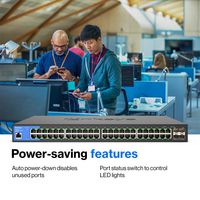 Linksys Network Switch Managed Gigabit Ethernet (10/100/1000) Power Over Ethernet (Poe) Black - W128274031