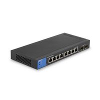 Linksys Lgs310C Managed Gigabit Ethernet (10/100/1000) Black - W128267683