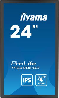 iiyama Prolite TF2238MSC-B1 23,8",PCAP 10P Touch,1920x1080,IPS panel, DP, HDMI, 525cd/m²,Metal,USB, Speakers - W128449298
